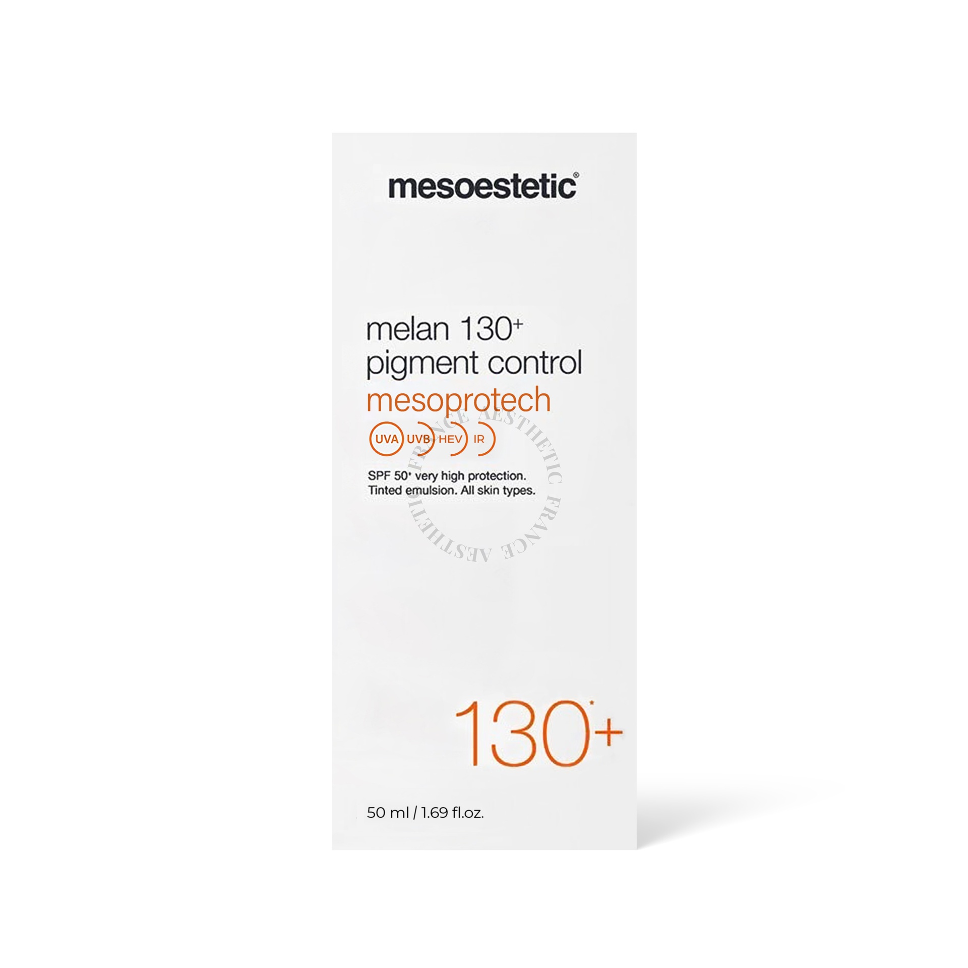 mesoestetic mesoprotech melan 130+ pigment control spf 50 